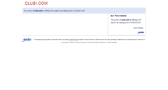 Desktop Screenshot of clubi.com